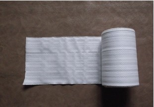 产品名称：细白70克/㎡电线电缆蛇皮编织包装带、塑料编织带、蛇皮带 包装布
